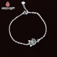 Vòng tay đá tự nhiên phối charm - Mẫu VC1279 - Ngọc Quý