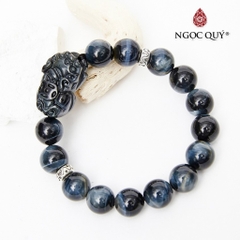 Vòng tay đá Thạch anh tự nhiên phối charm - Mẫu VC0170 - Ngọc Quý