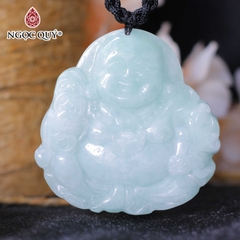 Mặt dây chuyền Phật Di Lặc đá cẩm thạch