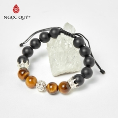 Vòng tay đá tự nhiên phối charm - Mẫu VC1013 - Ngọc Quý