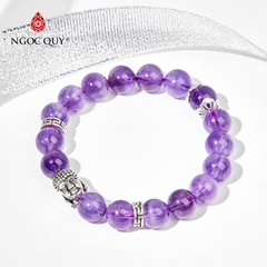 Vòng tay đá tự nhiên phối charm - Mẫu VC0133 - Ngọc Quý