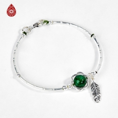 Vòng tay đá Thạch anh tự nhiên phối charm - Mẫu VC0123 - Ngọc Quý
