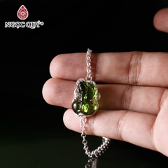 Lắc tay bạc tỳ hưu pha lê