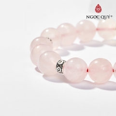 Vòng tay đá Thạch anh tự nhiên phối charm - Mẫu VC0136 - Ngọc Quý