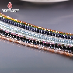 Vòng tay đá tự nhiên phối charm - Mẫu VC1145 - Ngọc Quý