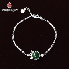 Vòng tay đá tự nhiên phối charm - Mẫu VC1279 - Ngọc Quý