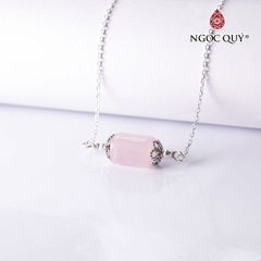 Vòng tay đá tự nhiên phối charm - Mẫu VC1255 - Ngọc Quý