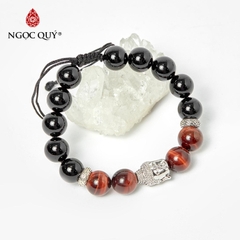 Vòng tay đá tự nhiên phối charm - Mẫu VC1012 - Ngọc Quý