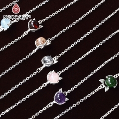Vòng tay đá tự nhiên phối charm - Mẫu VC1279 - Ngọc Quý