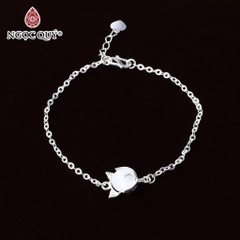 Vòng tay đá tự nhiên phối charm - Mẫu VC1279 - Ngọc Quý