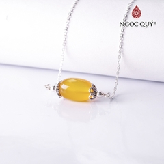 Vòng tay đá tự nhiên phối charm - Mẫu VC1255 - Ngọc Quý