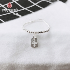 Vòng tay phối charm - Mẫu VC0950 - Ngọc Quý