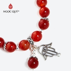 Vòng tay đá tự nhiên phối charm - Mẫu VC0156 - Ngọc Quý
