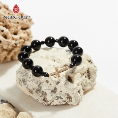 Vòng tay đá tự nhiên phối charm - Mẫu VC0175 - Ngọc Quý