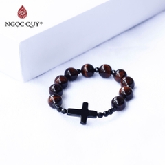 Vòng tay đá tự nhiên phối charm - Mẫu VC1141 - Ngọc Quý
