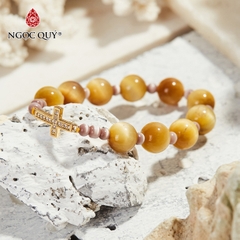 Vòng tay đá tự nhiên phối charm - Mẫu VC0175 - Ngọc Quý