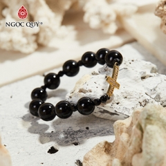 Vòng tay đá tự nhiên phối charm - Mẫu VC0175 - Ngọc Quý
