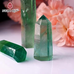 Trụ đá flourite xanh