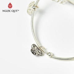 Vòng tay phối charm - Mẫu VC0942 - Ngọc Quý