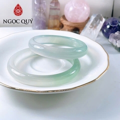 Vòng mã não - Vòng tay liền khối đá mã não uyên ương  - Ngọc Quý
