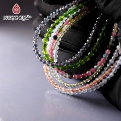 Vòng tay đá tự nhiên phối charm - Mẫu VC1145 - Ngọc Quý