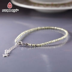 Vòng tay đá tự nhiên phối charm - Mẫu VC1145 - Ngọc Quý