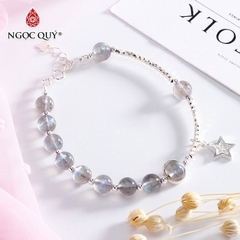Vòng tay đá tự nhiên phối charm - Mẫu VC0956 - Ngọc Quý