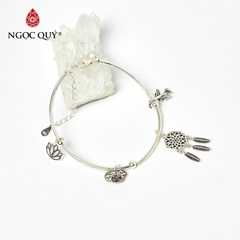 Vòng tay phối charm - Mẫu VC0942 - Ngọc Quý