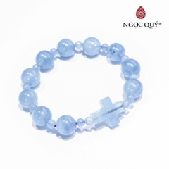 Vòng tay đá tự nhiên phối charm - Mẫu VC1141 - Ngọc Quý