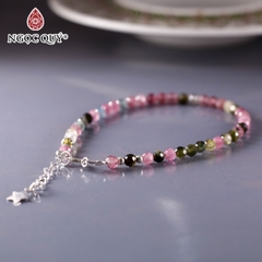 Vòng tay đá tự nhiên phối charm - Mẫu VC1145 - Ngọc Quý
