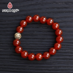 Vòng tay đá tự nhiên phối charm - Mẫu VC1122 - Ngọc Quý