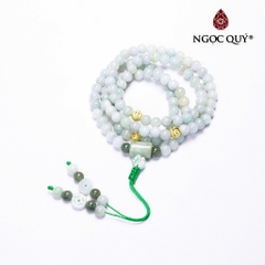 Chuỗi hạt 108 đá cẩm thạch Jade