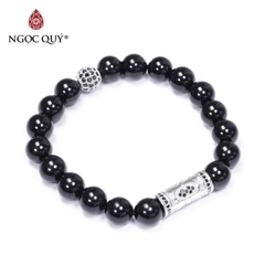 Vòng tay đá tự nhiên phối charm - Mẫu VC0916 - Ngọc Quý