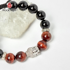 Vòng tay đá tự nhiên phối charm - Mẫu VC1012 - Ngọc Quý