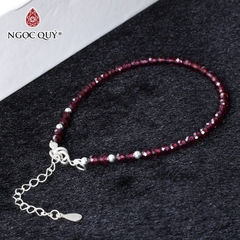 Vòng tay đá tự nhiên phối charm - Mẫu VC1146 - Ngọc Quý
