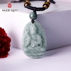Mặt dây chuyền phật bản mệnh đá cẩm thạch nước ngọc