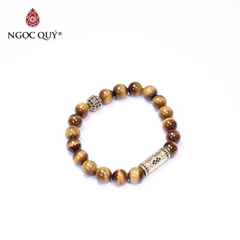 Vòng tay đá tự nhiên phối charm - Mẫu VC0916 - Ngọc Quý