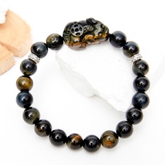 Vòng tay đá Thạch anh tự nhiên phối charm - Mẫu VC0170 - Ngọc Quý