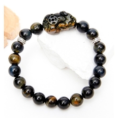 Vòng tay đá Thạch anh tự nhiên phối charm - Mẫu VC0170 - Ngọc Quý