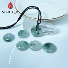 Đồng điếu cẩm thạch A- Đồng điếu phỉ thúy type A chất nếp băng hoa bay đậm - Ngọc Quý