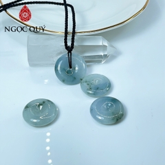 Đồng điếu cẩm thạch A- Đồng điếu phỉ thúy type A chất nếp băng màu lam tím hoa bay MONET