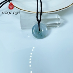 Đồng điếu cẩm thạch A- Đồng điếu phỉ thúy type A chất nếp băng màu lam tím hoa bay MONET