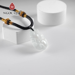 Mặt dây chuyền hồ ly đá cẩm thạch