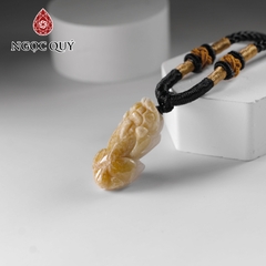 Mặt dây chuyền tỳ hưu đá thiên nhiên