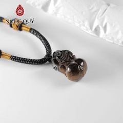 Mặt dây chuyền tỳ hưu mắt hổ 21x14mm