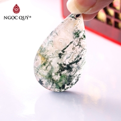 Mặt dây chuyền hình giọt nước đá mã não