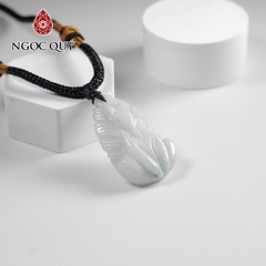 Mặt dây chuyền hồ ly đá cẩm thạch