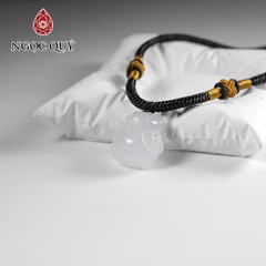 Mặt dây chuyền hồ ly đá thạch anh