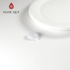 Mặt dây chuyền bàn chân cẩm thạch lớn type A 15x13mm