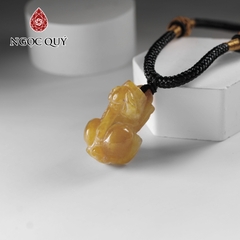 Mặt dây chuyền tỳ hưu đá thiên nhiên